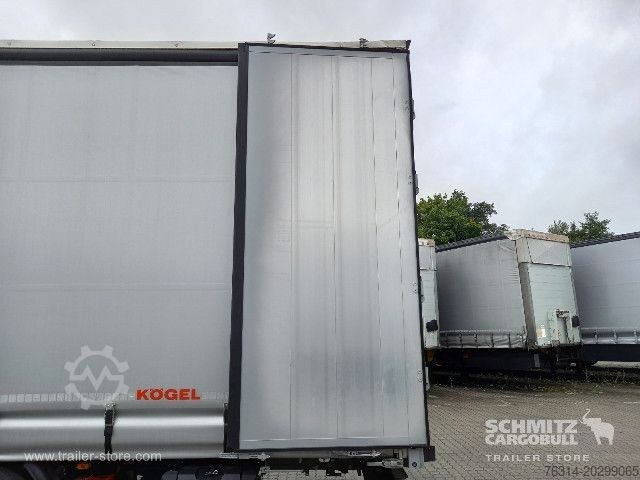 Semirremolque abierto con toldo Kögel Curtainsider Mega