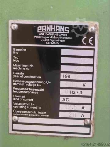 Tafelfrees inclusief aanvoer Panhans 259