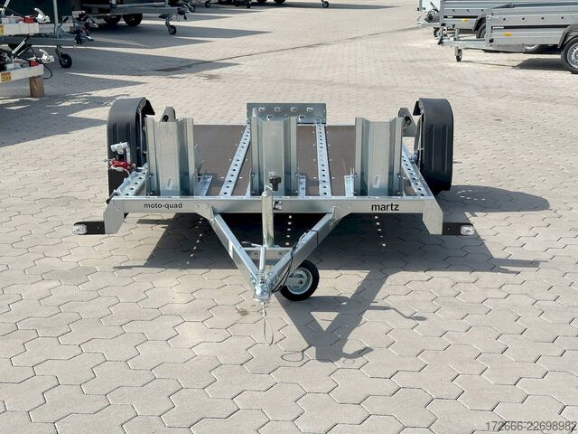  Martz GP ATV | 3 WIPPEN 246X160X10CM 750KG ABSENKER | MOTORRADANHÄNGER