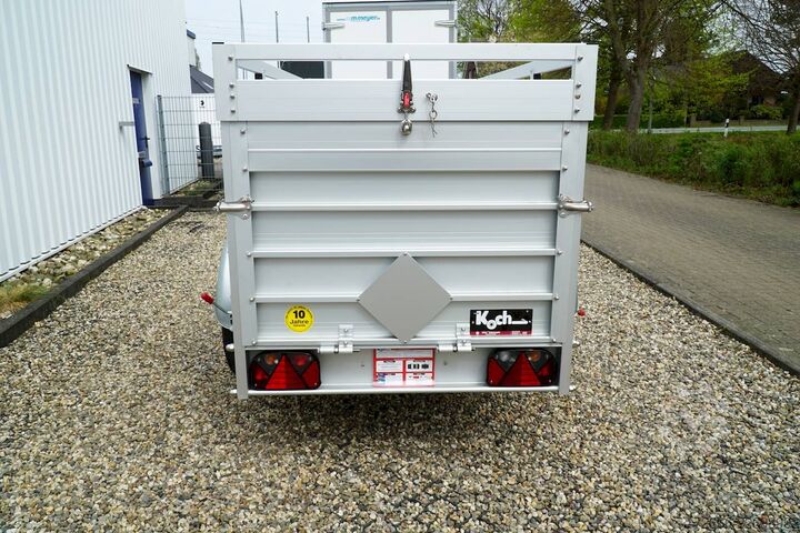 Kapaklı römork Koch-Anhänger B1000 205X105X80CM 1000KG | 2XBWE | DECKELANHÄNGER