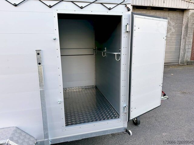 Vezeko VT 2700 ALUBODEN | RAMPE-/TÜR-KOMBI | TREIBGITTER 320X160X190CM VIEHANHÄNGER | RAMPENGUMMI | LÜFTUNG