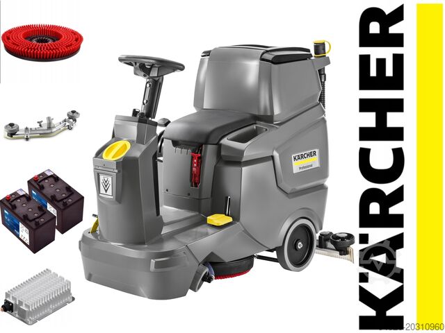 Kärcher BD 50/70 R YENİ AKÜLERLE! Kärcher BD 50/70 R Classic SONNENSCHEIN BATTERY