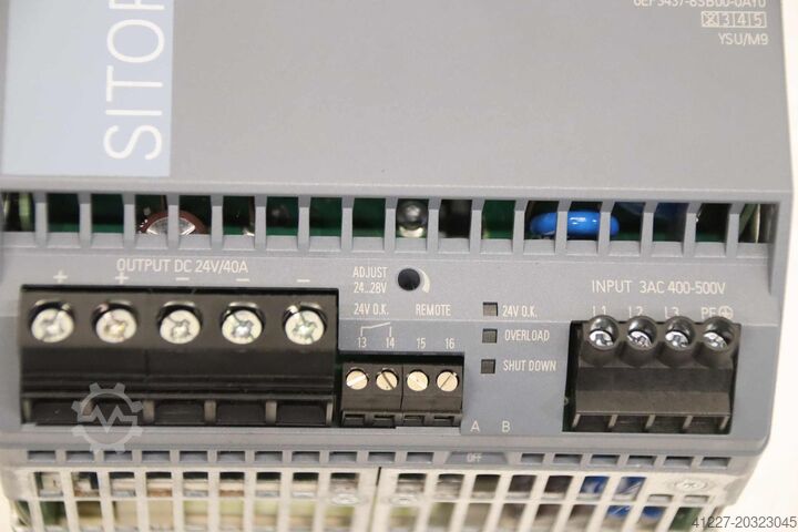 Strömförsörjning Siemens SITOP PSU8200  6EP3437-8SB00-0AY0