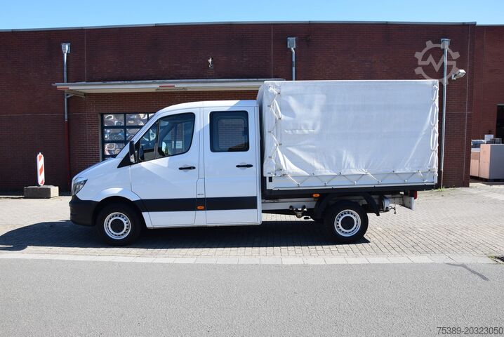 Pritschenwagen Mercedes-Benz Sprinter  314 CDI Pri Plane Doka 7-Sitze Klima