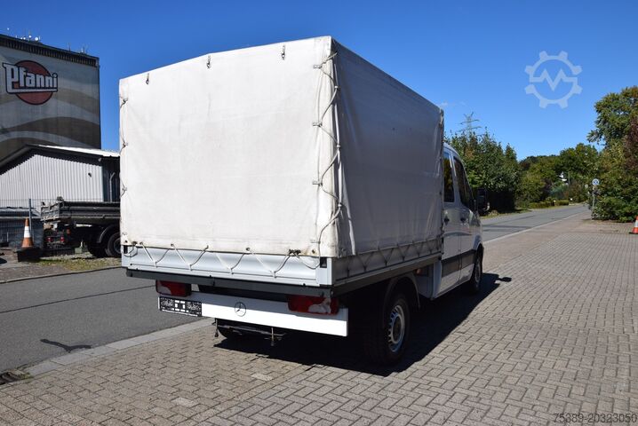 Pritschenwagen Mercedes-Benz Sprinter  314 CDI Pri Plane Doka 7-Sitze Klima
