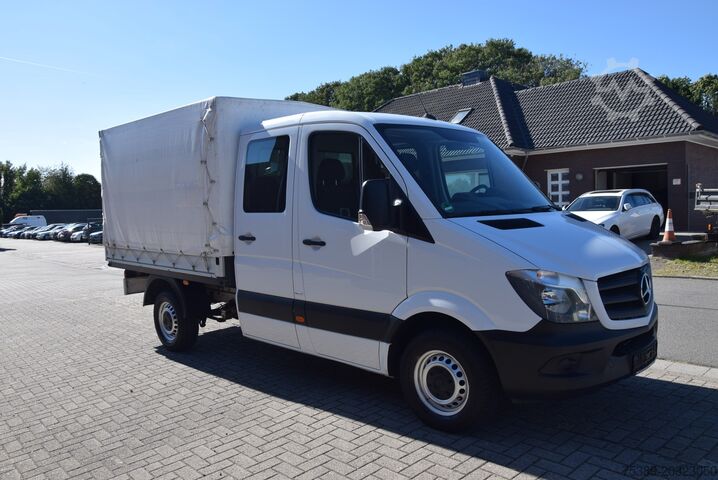 Pritschenwagen Mercedes-Benz Sprinter  314 CDI Pri Plane Doka 7-Sitze Klima
