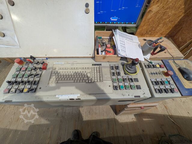 Bewerkingscentrum met doorvoersnelheid Hans Hundegger AG ABM-B P10