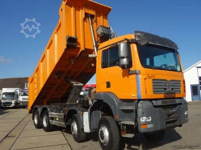 Kipper MAN TGA 41-440 8X6 MANUAL GEARBOX 22M3 MEILLER TIPPER