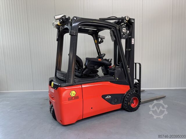 E 20 L - 386 / 02 Evo - Atex Proplan EX 2GD / Zona 1 - 21 - 22 * Triplex FFL !! BATERIE NOUĂ !! LINDE E 20 L - 386 / 02 Evo - Atex Proplan EX 2GD / Zone 1 - 21 - 22 * Triplex FFL !! NEW battery !!