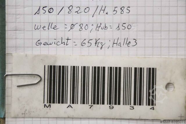 Hydraulische trekcilinder 50 t Enerpac Hub 150 mm