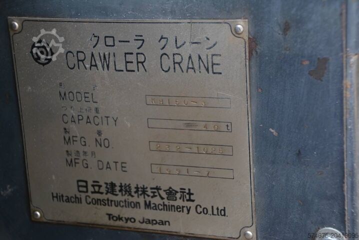 Mobiele kraan Hitachi KH 150-3