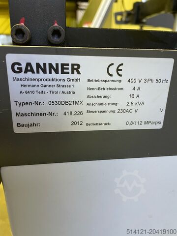 Gannomat DB21 rijborenmachine Gannomat DB21 MX