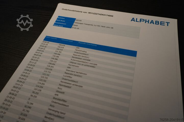 Skåpbil Volkswagen Transporter 2.0 TDI L2 EURO 6 - Airco - Cruise ...