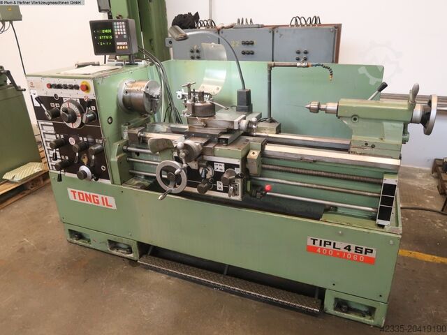 Merkez torna tezgahı ve mil torna tezgahı TONGIL Tipl 4 SP / Digi