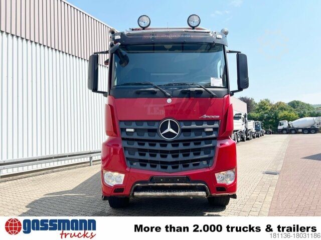 Spezial-LKW Mercedes-Benz Arocs 2658 K 6x4, Retarder, Stahlmulde ca. 11m³,