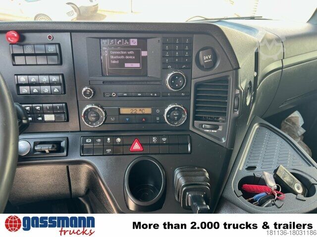 Camion à usage spécial Mercedes-Benz Arocs 2658 K 6x4, Retarder, Stahlmulde ca. 11m³,