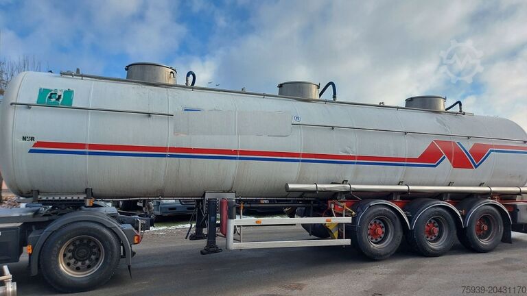 Tanker semitrailer Magyar Lebensmitteltank  Drucktank 2.0 bar -30.000 Liter