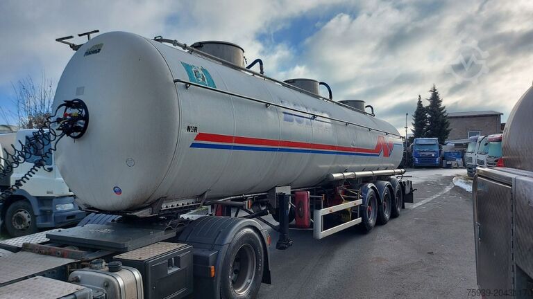 Tanker semitrailer Magyar Lebensmitteltank  Drucktank 2.0 bar -30.000 Liter