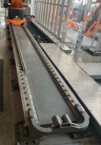 Robot industrial Kuka Roboter KR 500 L480-2 MT mit Linearachse