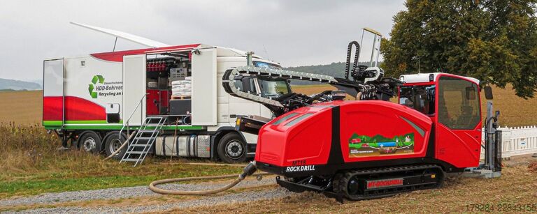 Speciallastbil DAF XF AT-Boretec HS Bentonit-Misch-Recyclingsystem
