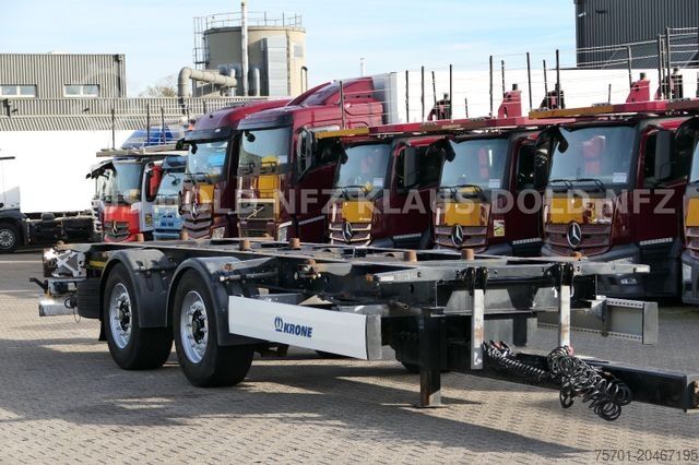 Swap chassis trailer KRONE ZZ BDF Wechselfahrgesrell Tandem