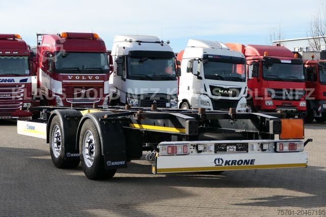 Swap chassis trailer KRONE ZZ BDF Wechselfahrgesrell Tandem
