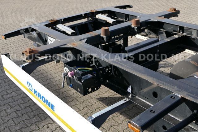 Swap chassis trailer KRONE ZZ BDF Wechselfahrgesrell Tandem