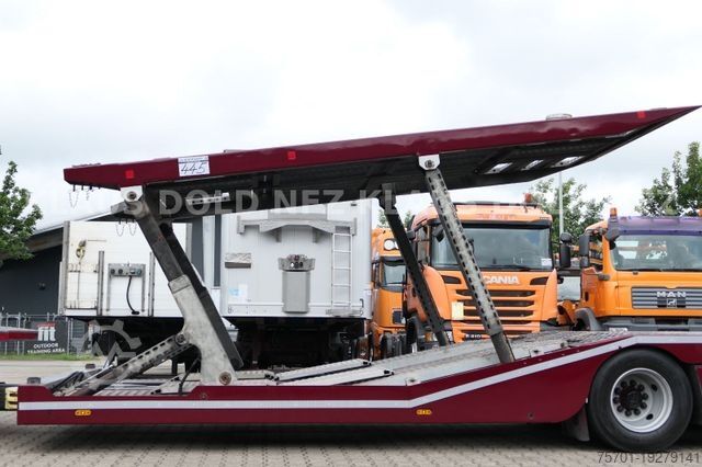 Autószállító teherautó MERCEDES-BENZ Actros 1842 FMS Autotransporter Komplettzug