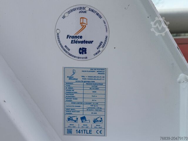 Lifting platform Iveco Daily 35S14