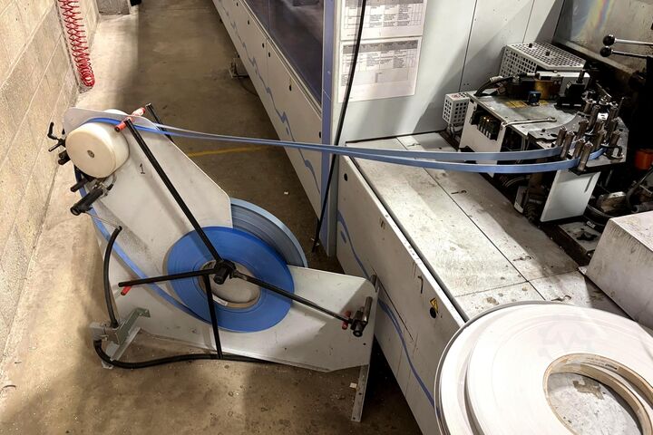 Edge banding machine with return system Homag KAL 310 + TFU 140