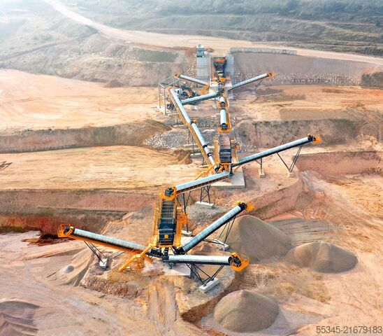 Crushing equipment/ crushing plant FABO Stationary Crushing Plant Stationary Crushing and Screening Plants