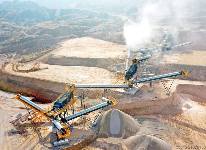 Crushing equipment/ crushing plant FABO Stationary Crushing Plant Stationary Crushing and Screening Plants