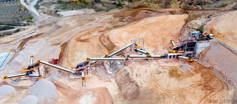 Crushing equipment/ crushing plant FABO Stationary Crushing Plant Stationary Crushing and Screening Plants