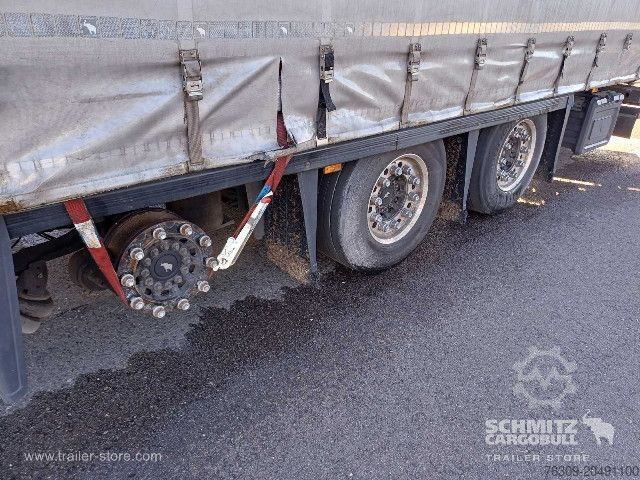 Otevřený návěs s plachtou Schmitz Cargobull Curtainsider Mega Getränke