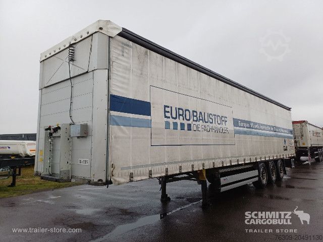 Open semitrailer with tarp Schmitz Cargobull Curtainsider Standard Getränke