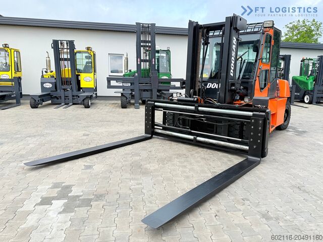 Stivuitor cu patru roți DOOSAN 70 / DUPLEX / FORK 2500MM / POSITIONER