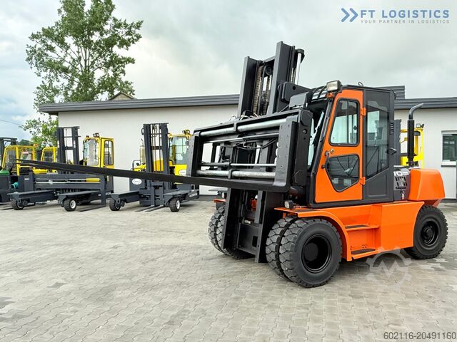 Stivuitor cu patru roți DOOSAN 70 / DUPLEX / FORK 2500MM / POSITIONER