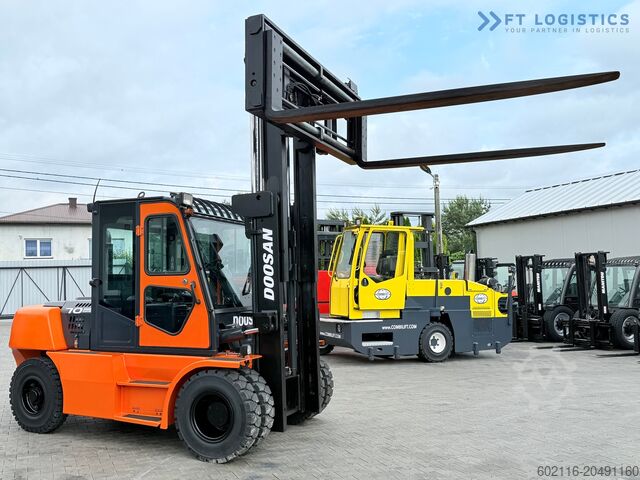 Stivuitor cu patru roți DOOSAN 70 / DUPLEX / FORK 2500MM / POSITIONER