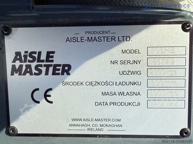 Vierrad-Gabelstapler Combilift AISLE MASTER TRIPLEX 8500 FREE LIFT TOP1