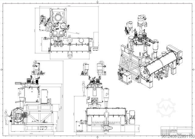 Mezclador - Mezclador en caliente - Mezclador en frío MIXACO - Dr. Herfeld GmbH & Co. KG Heating Mixer HM 3000