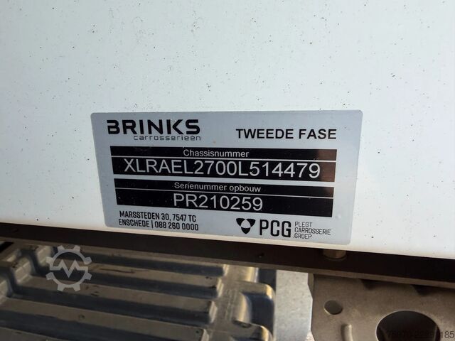βαλίτσα DAF LF 4X2 2022 BRINKS + BAR KLEP  173.942 km