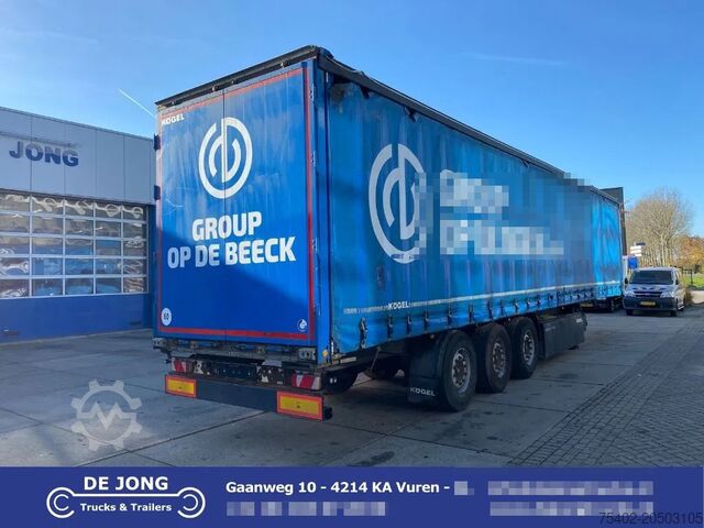 Lonas correderas Kögel S24-1 / Tautliner / SAF + Disc / 1x Lift Axle