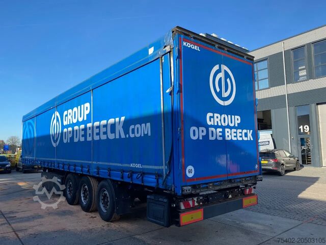 Lonas correderas Kögel S24-1 / Tautliner / SAF + Disc / 1x Lift Axle