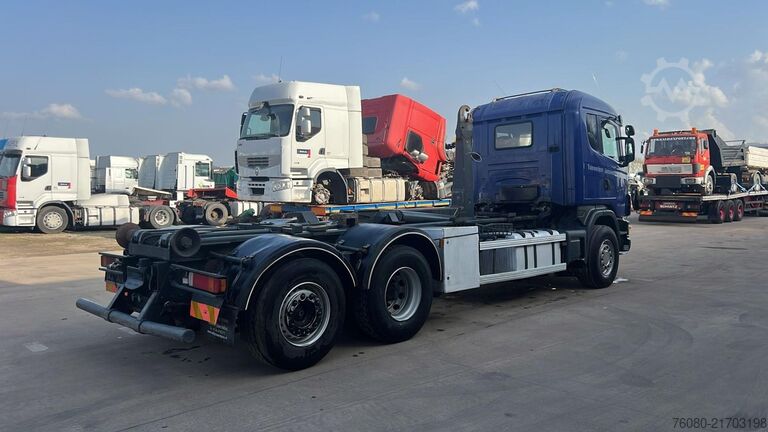 Sistema de braço de gancho Scania 124 - 470 (BELGIAN TRUCK / 6X2 / PDE / GOOD CON...