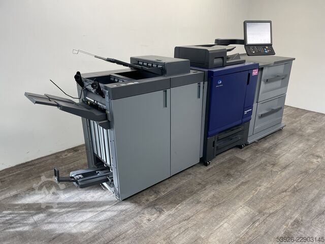 Maszyna do druku cyfrowego Minolta AccurioPress C4070 incl. Fiery, Paperdeck, Finisher and Duplex