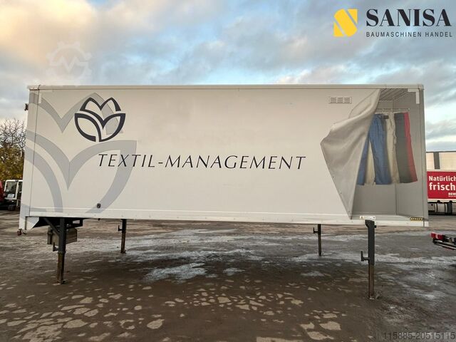 Transportín con maleta Mercedes-Benz Atego 818/918/inklusive Koffer/Hubschwinge