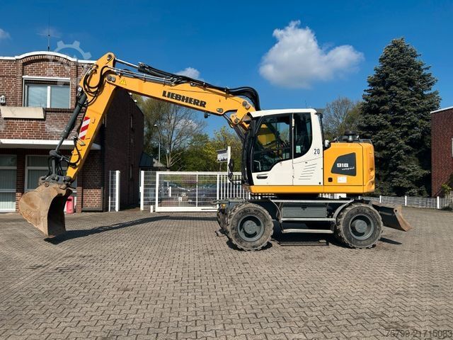 Mobilbagger LIEBHERR A 918 Compact nur 7650 Arbeitsstunden !