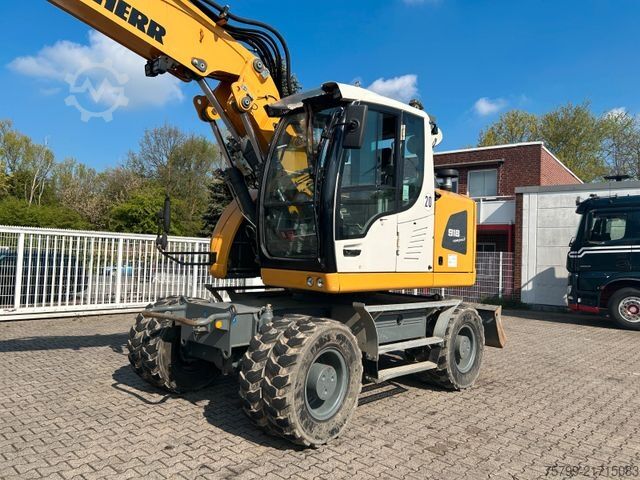 Mobilbagger LIEBHERR A 918 Compact nur 7650 Arbeitsstunden !