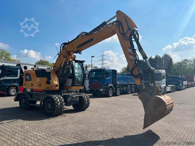 Mobilbagger LIEBHERR A 918 Compact nur 7650 Arbeitsstunden !