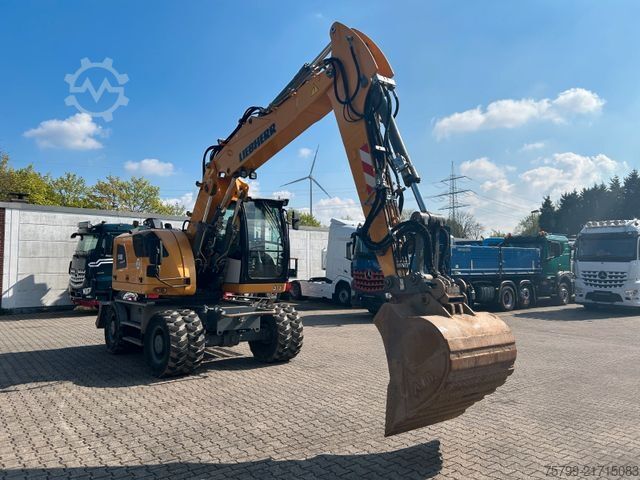 Mobilbagger LIEBHERR A 918 Compact nur 7650 Arbeitsstunden !
